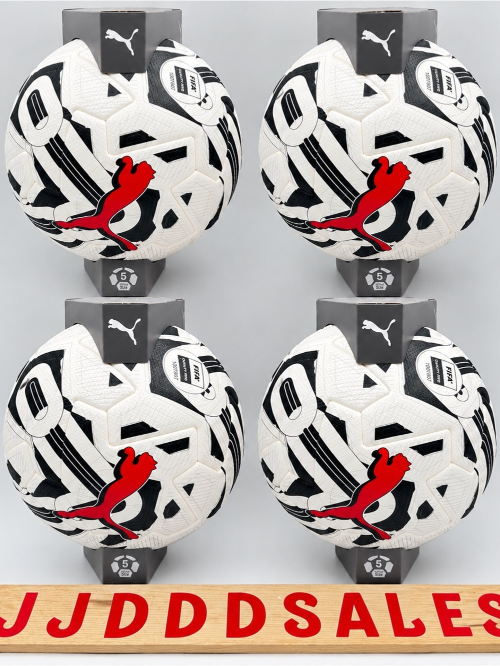 Lot Of 4 Puma Orbita 1 TB Match Quality FIFA Pro Soccer Ball Sz 5 083774-03 NIB